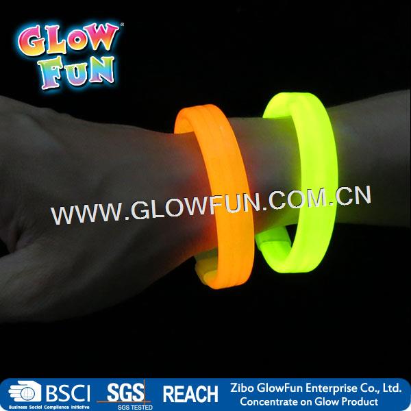 8 Triple Glow stick Bracelet, glow party supply