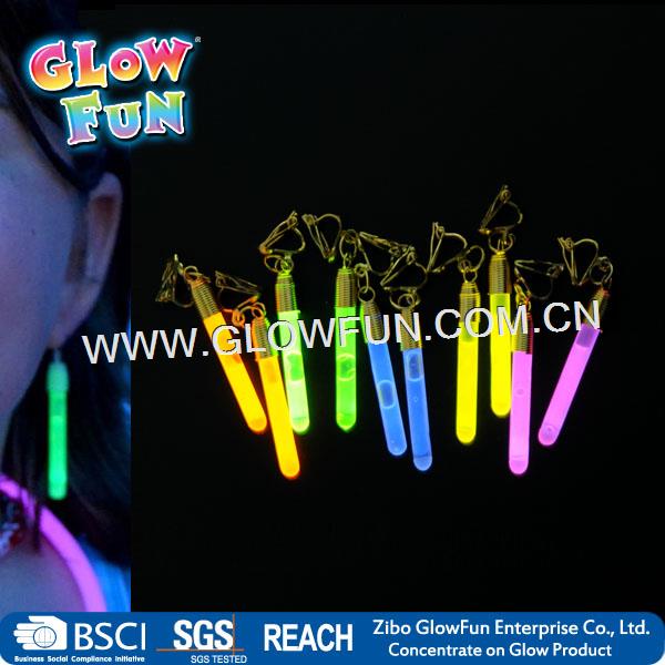 Glow Stick Eardrops, Glow Earrings for Party