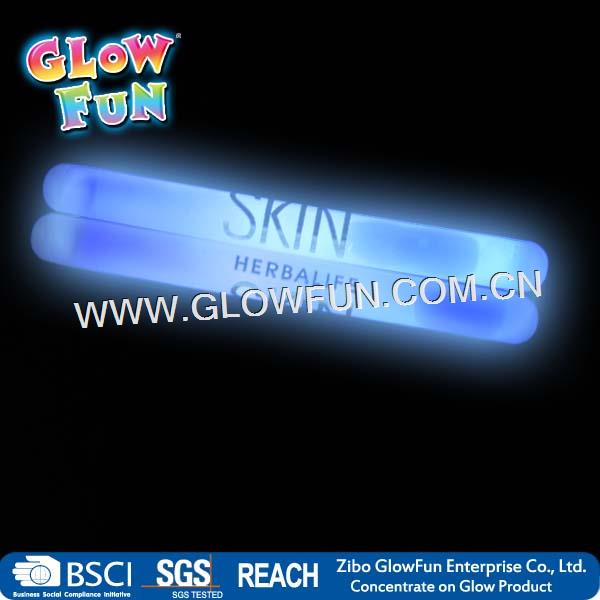 Hot Silver glow stick for promotion, glow in the dark