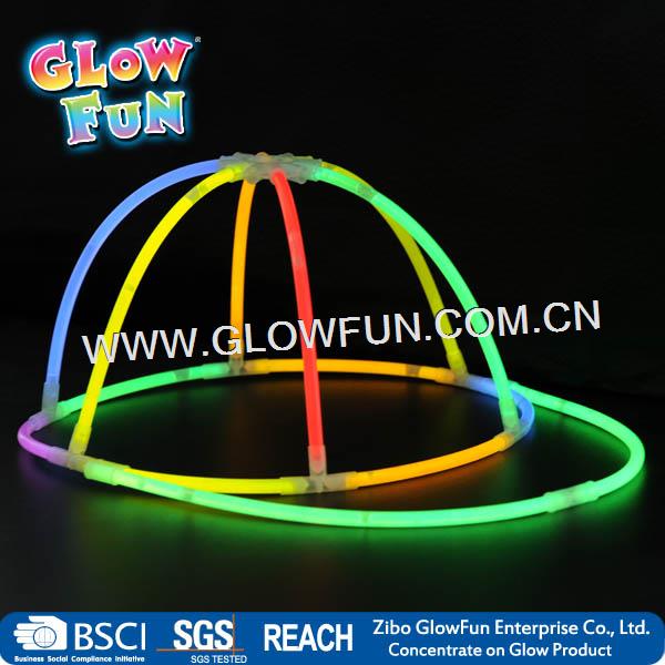 Glow Stick Hat, LIGHT STICK CAP, Glow Stick cap for Party Novelty Toy
