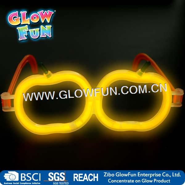 Glow Sticks Pumpkin Shaped Glasses Light Party